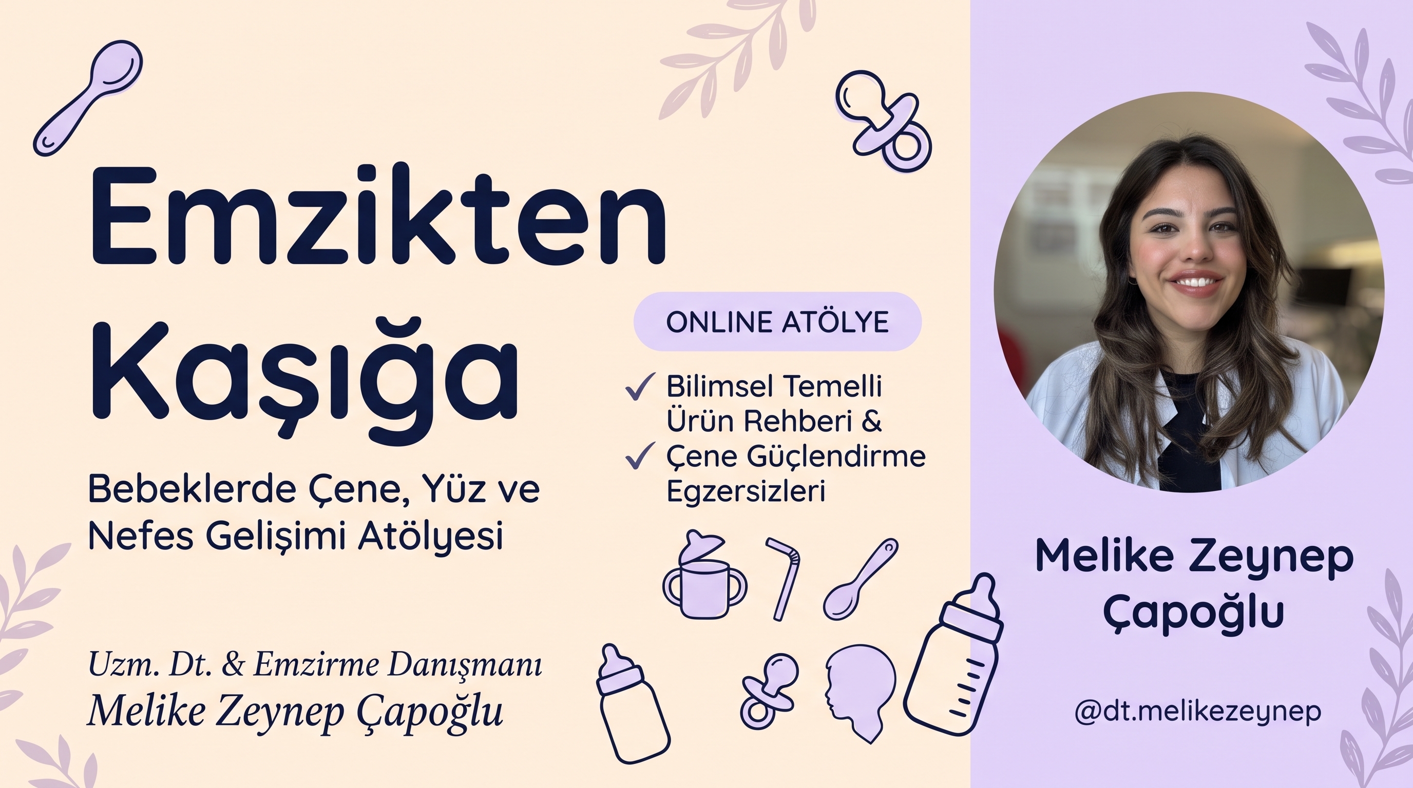 Emzikten Kaşığa Bebeğimin Çene Gelişimi İçin Doğru Başlangıçlar