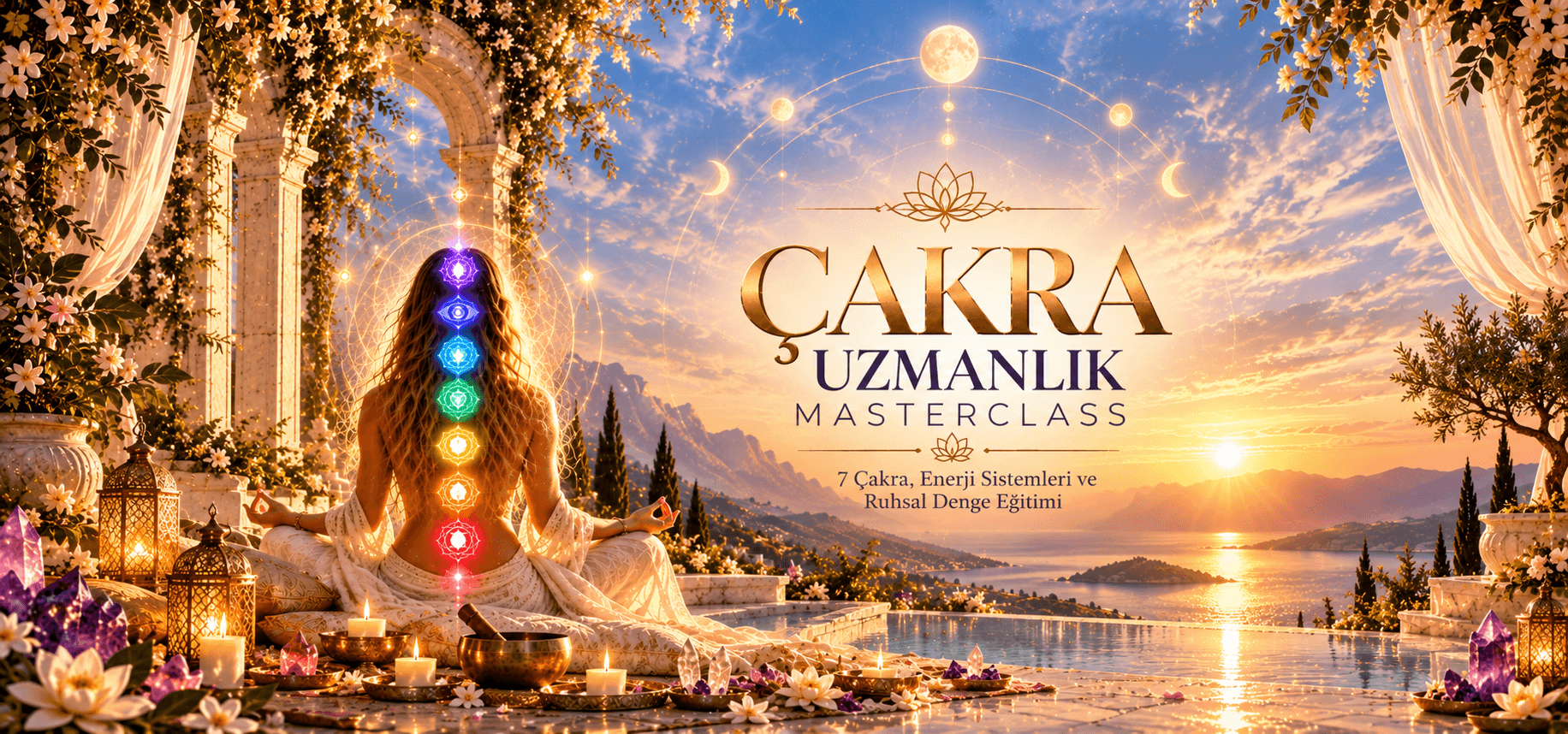 Çakra Uzmanlık MasterClass | 7 Çakra, Enerji Sistemleri Ve Ruhsal Denge Eğitimi