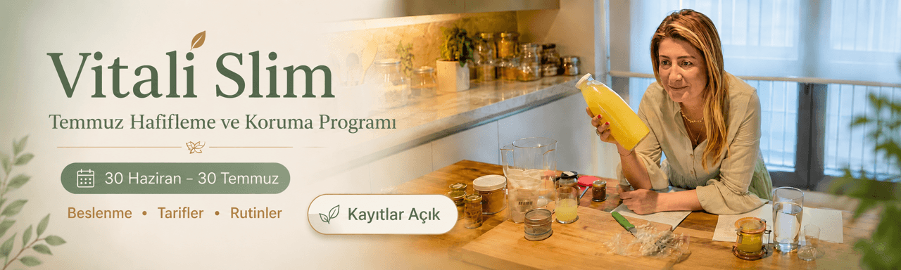Vitali Slim Temmuz Programı ile Hafifle, Dengelen ve Yenilen!
