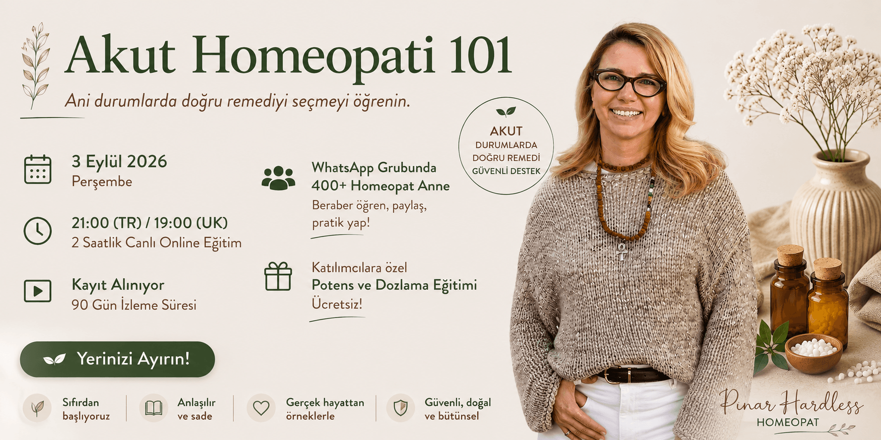 Akut Durumlarda Hangi Remediyi Seçeceğinizi Öğrenmeye Hazır Mısınız? | Akut Homeopati 101