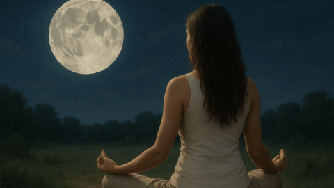 Koç Dolunayı ve Dönüşüm Meditasyonu